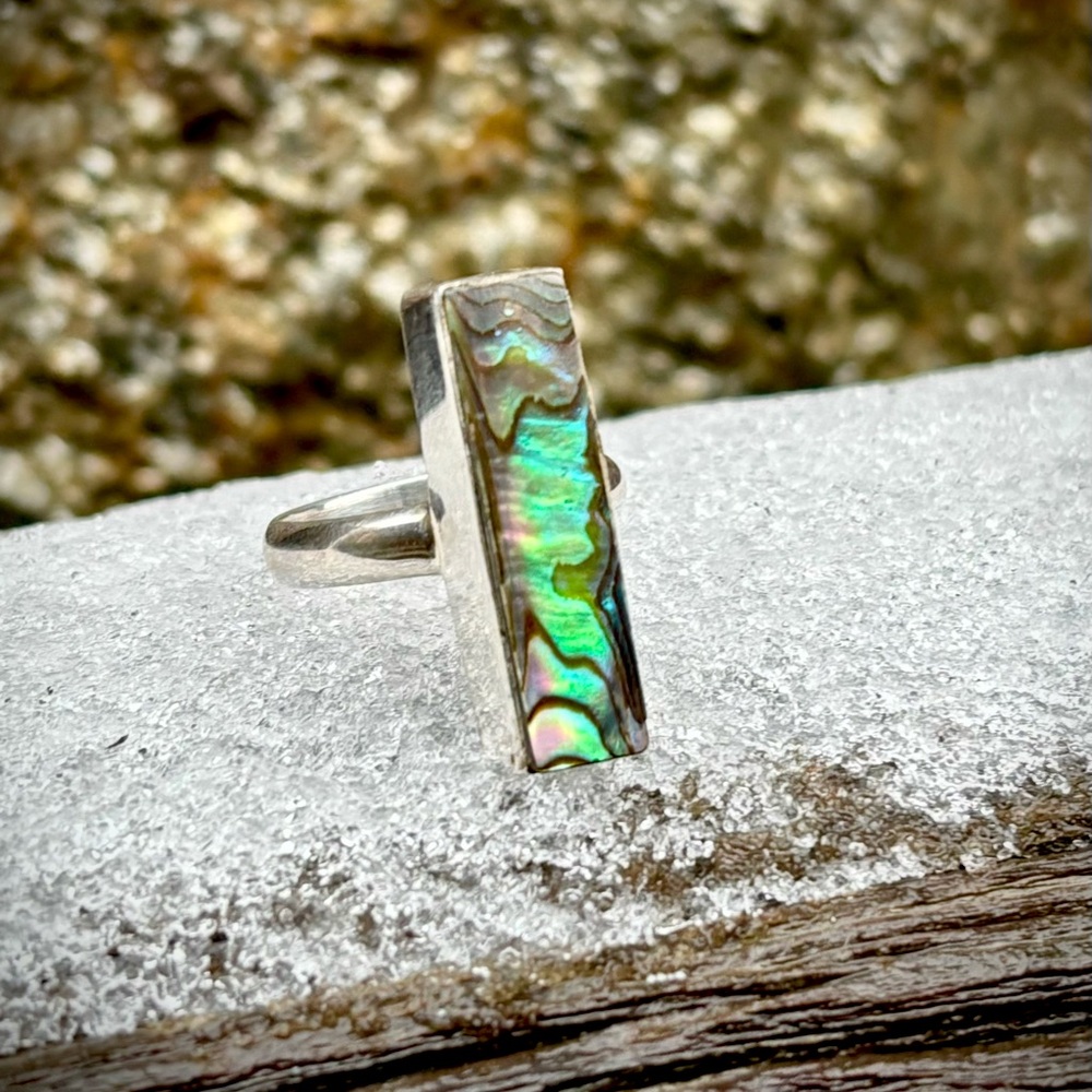 Abalone Shell Ring Shell Ring - image 1